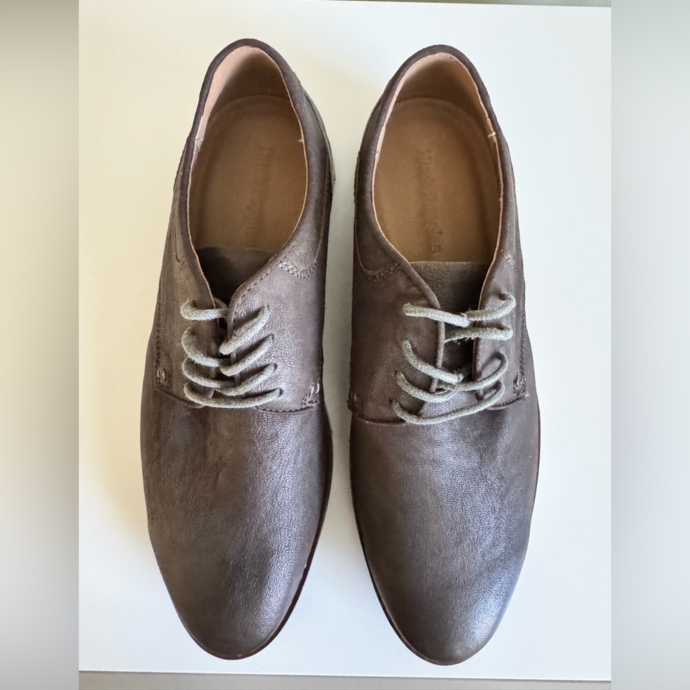 *NWOT* Hush Puppies Titan Men's Brown Leather Oxford shoes size US 8